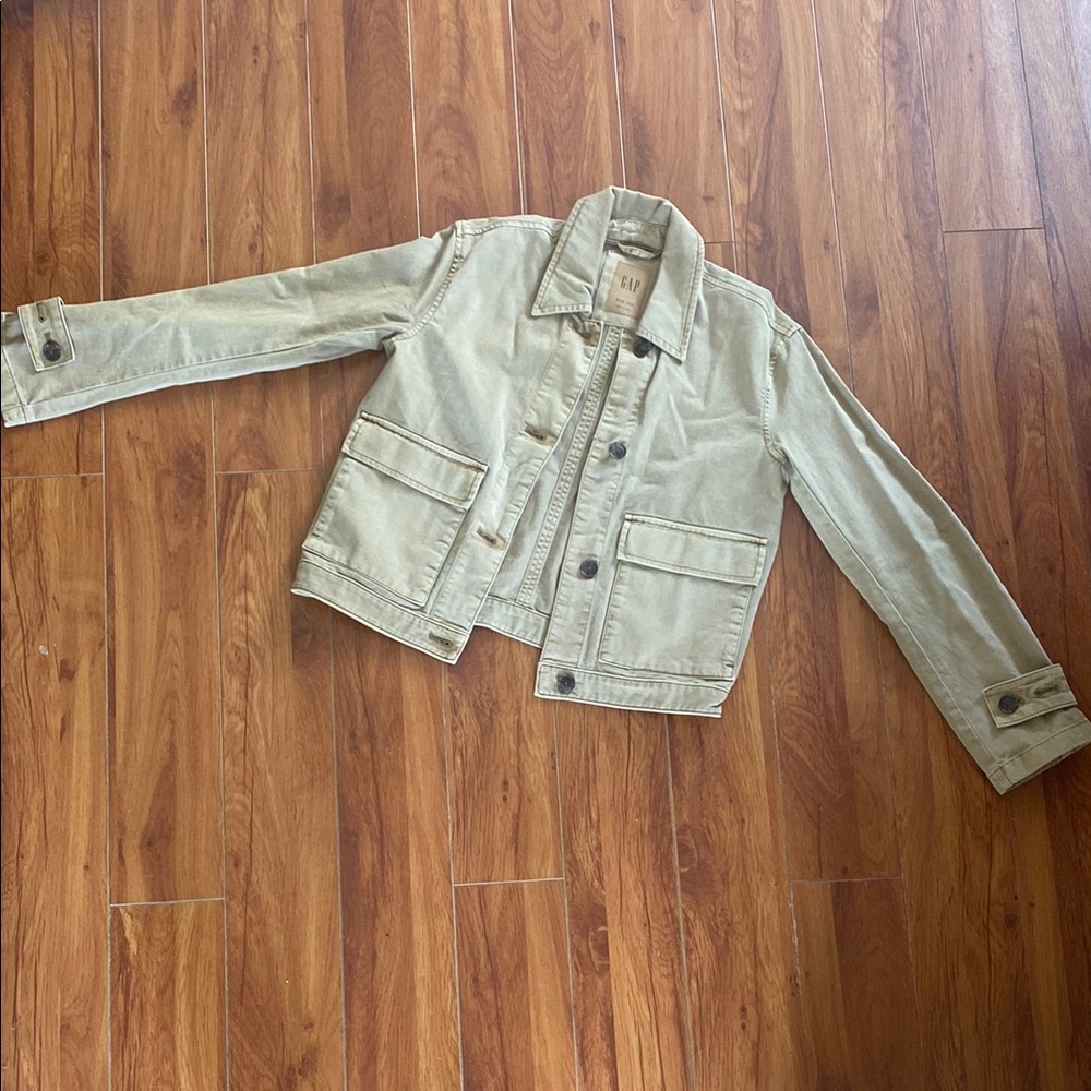 GAP Light Brown/Tan/Beige Utility Jacket